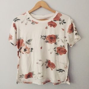 Floral tee